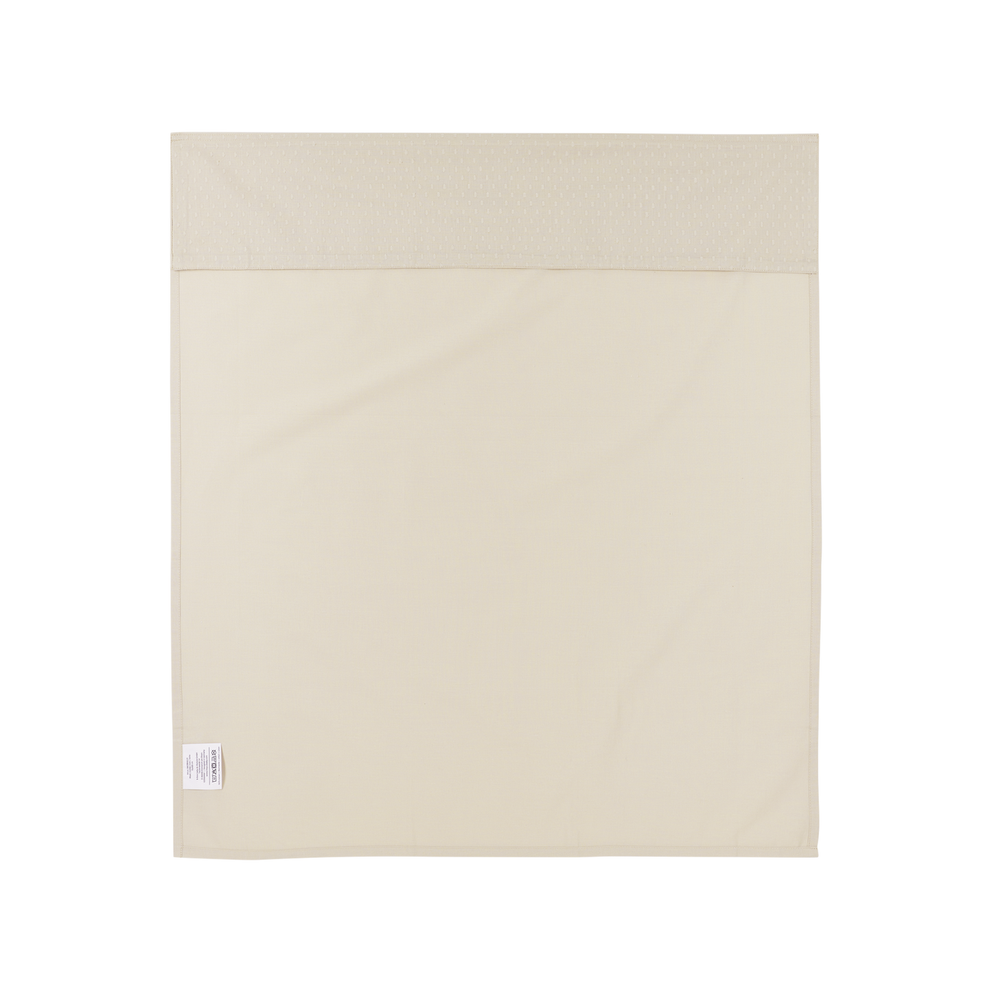 Meyco Bettlaken mit Abdeckstreifen Plume Soft sand