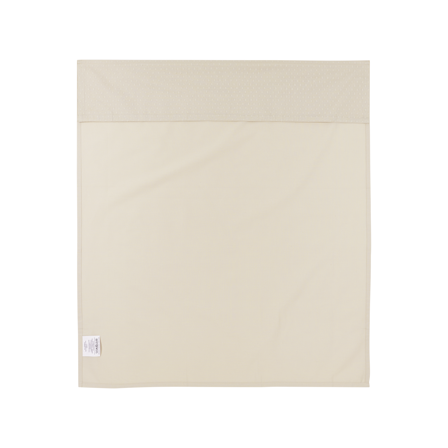 Meyco Bettlaken mit Abdeckstreifen Plume Soft sand
