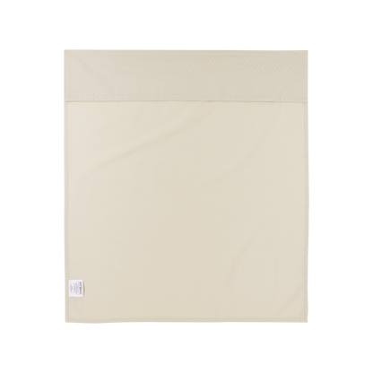 Meyco Bettlaken mit Abdeckstreifen Plume Soft sand