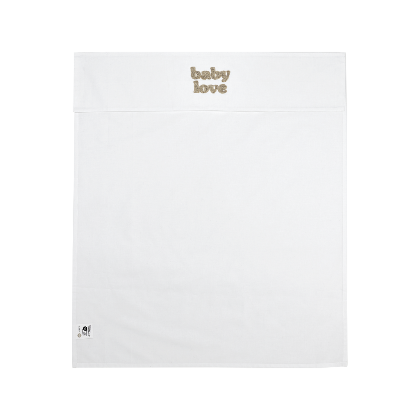 Meyco Bettlaken tufted Baby Love Sand Melange