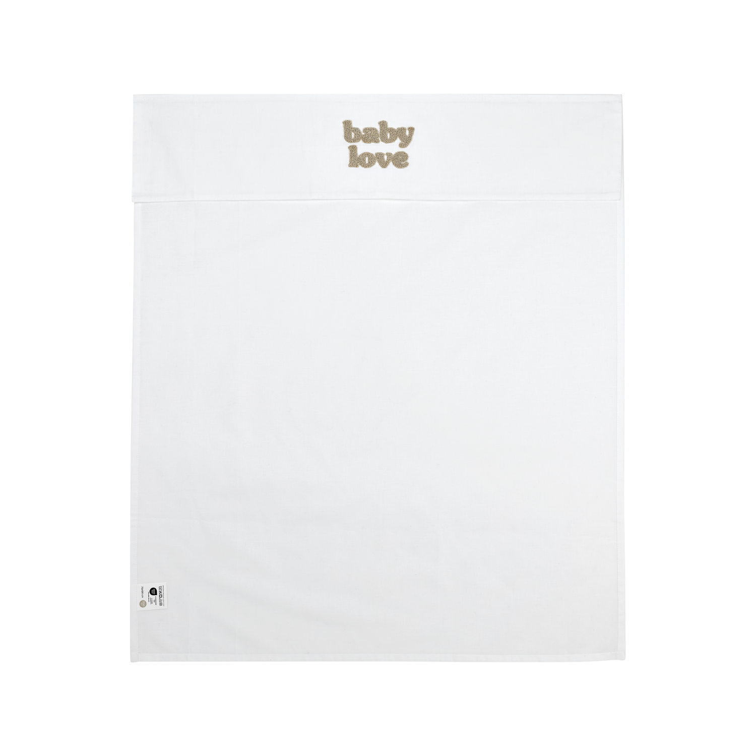 Meyco Bettlaken tufted Baby Love Sand Melange