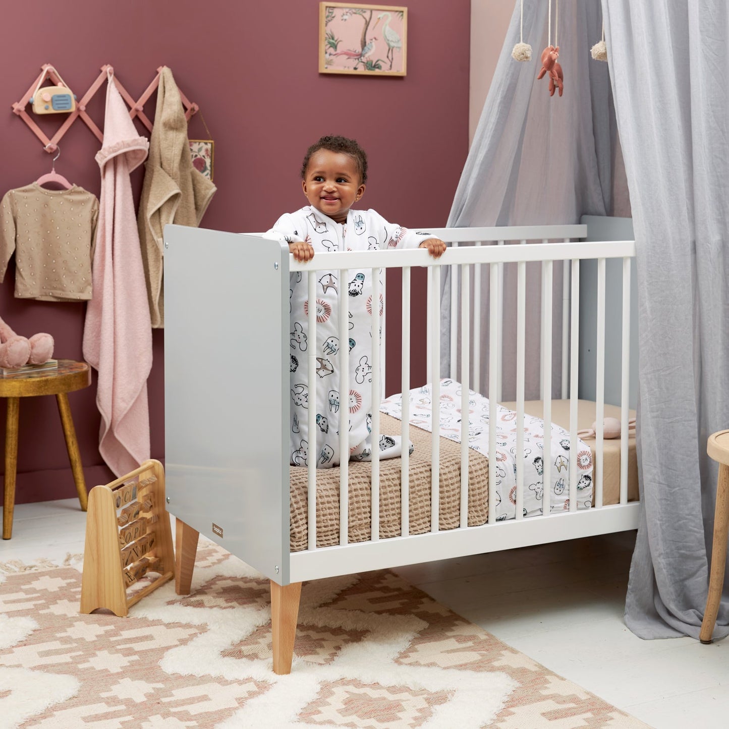 Meyco Bettlaken allover print Animal White