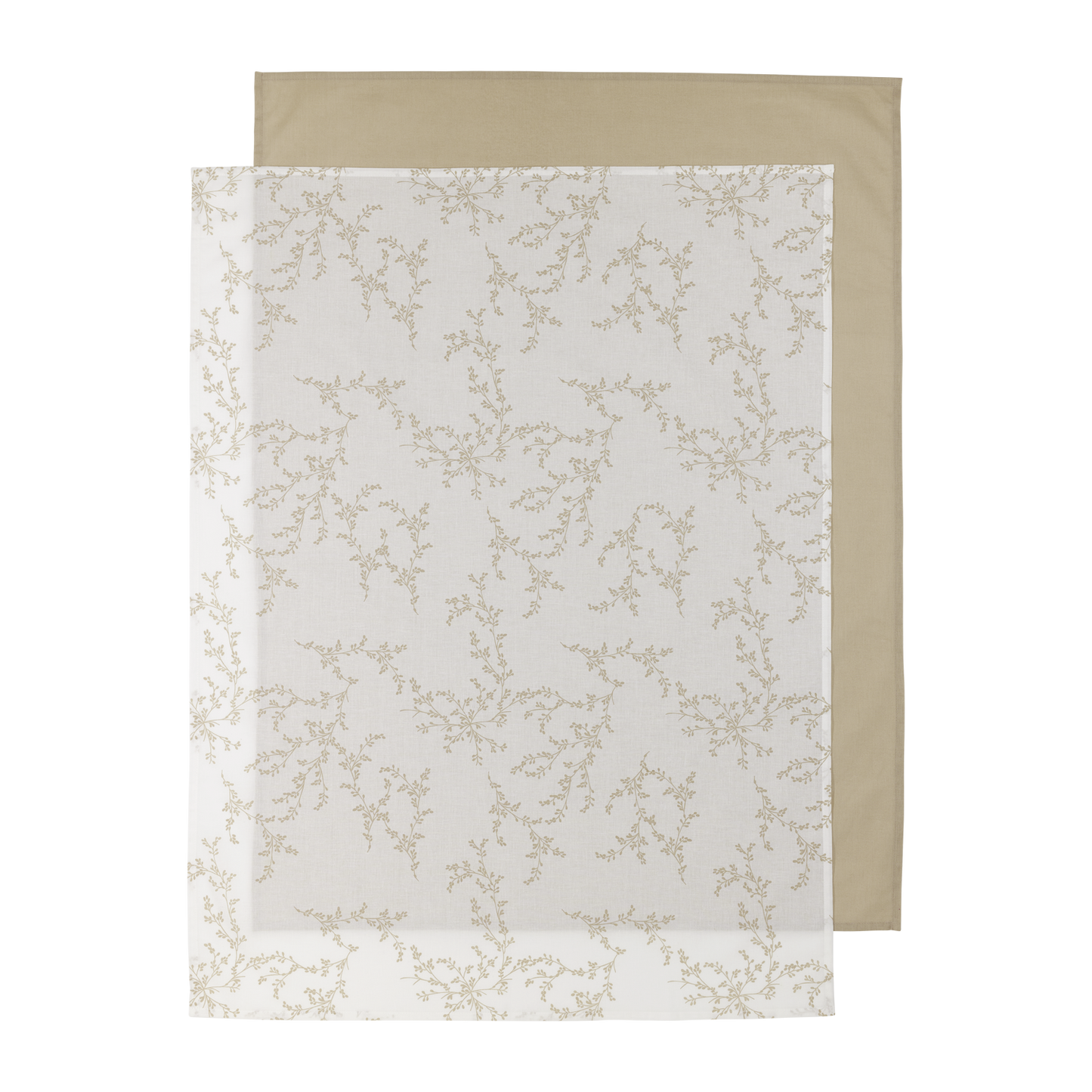 Meyco Bettlaken allover print Branches Sand Studio