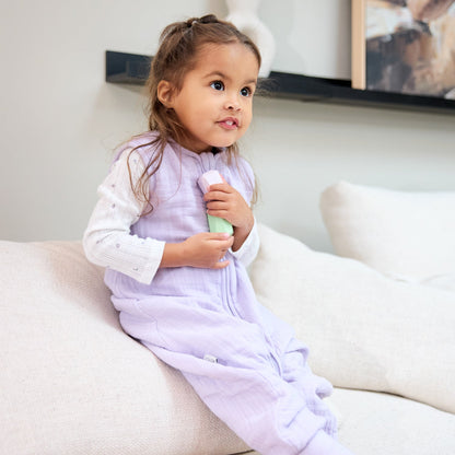Meyco Schlafsack Jumper vorgewaschen musselin Soft Lavender