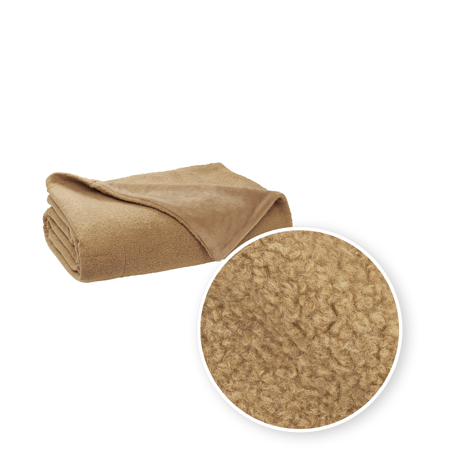 Meyco Tagesdecke bouclé Toffee Studio