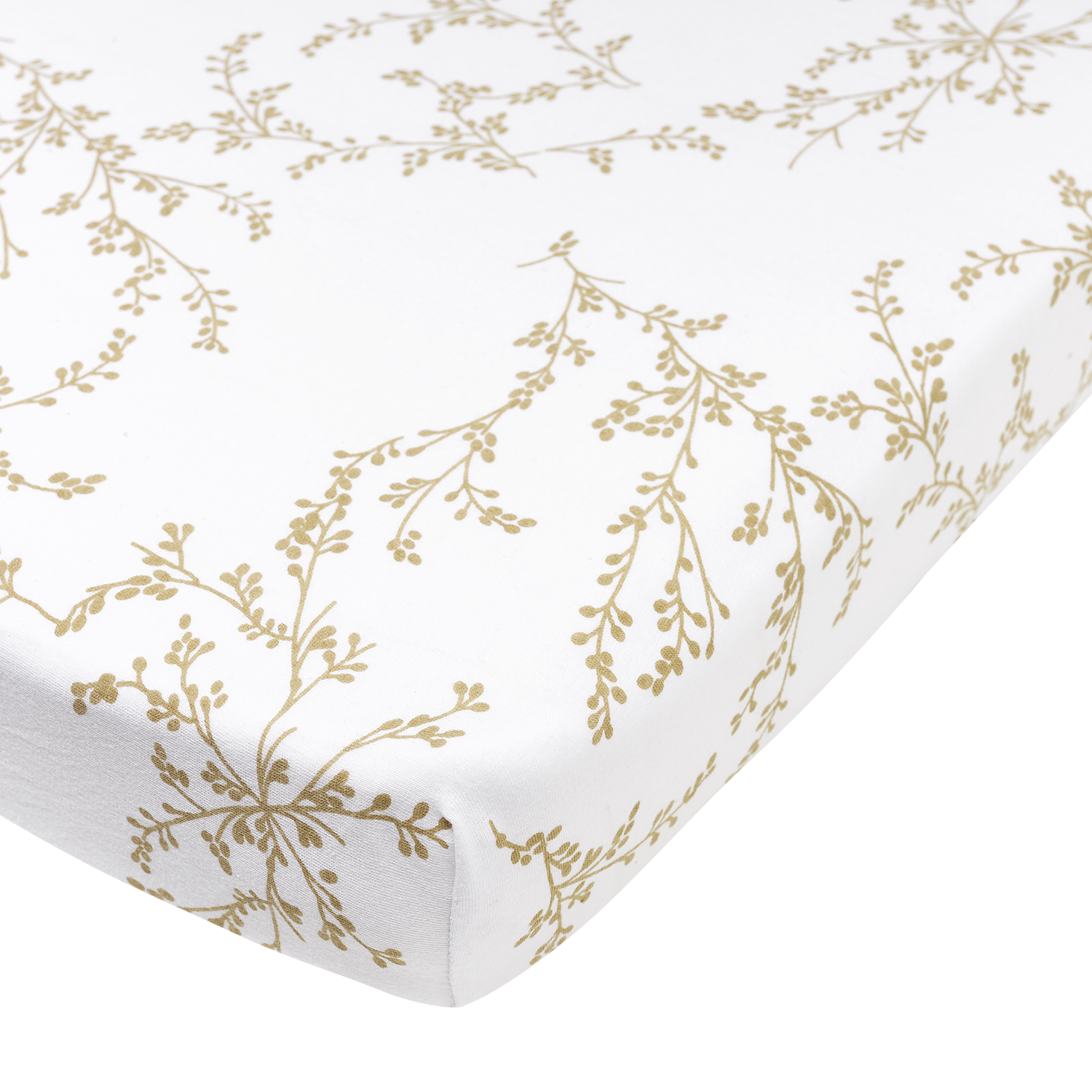 Meyco Spannbettlaken jersey print Branches Sand Studio