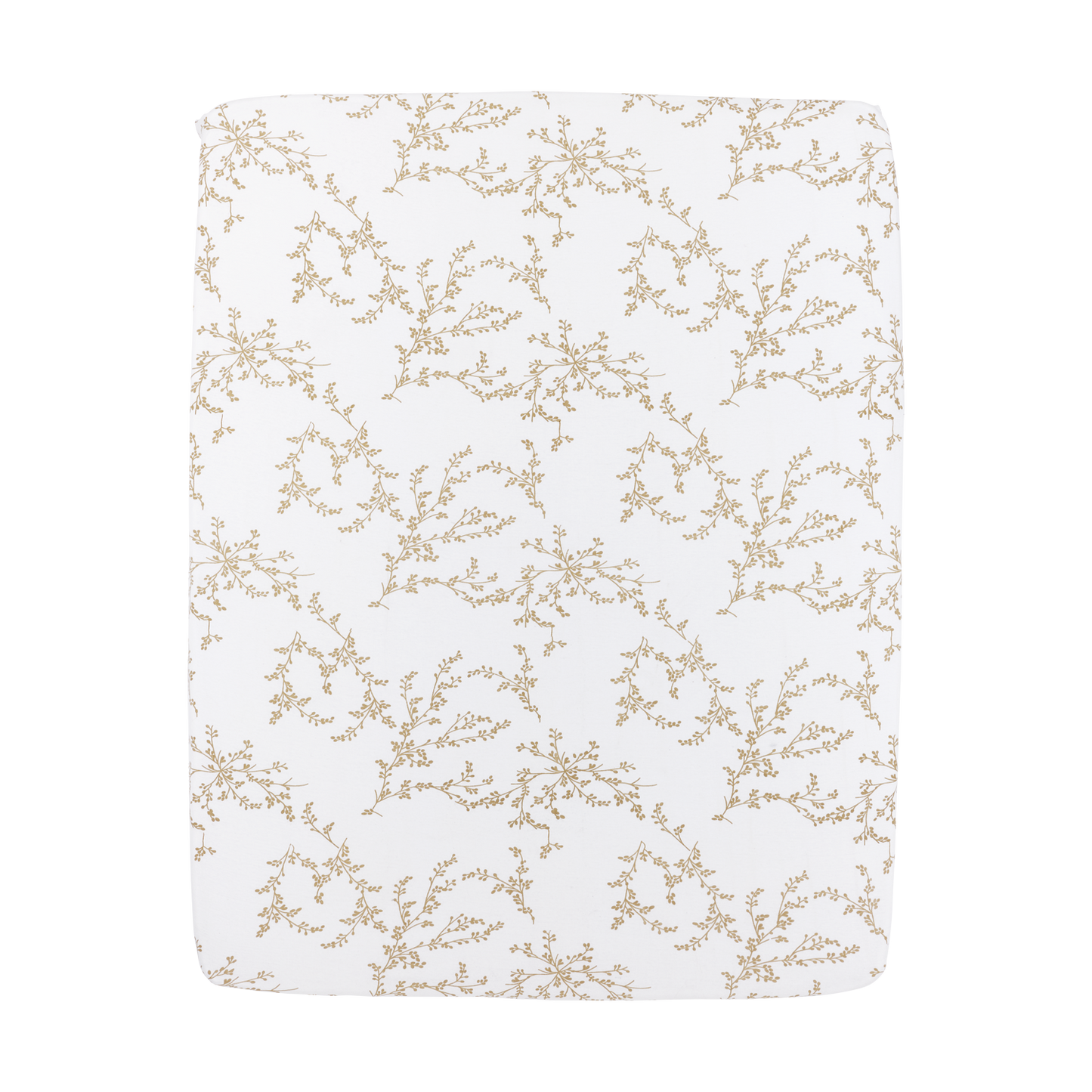 Meyco Spannbettlaken jersey print Branches Sand