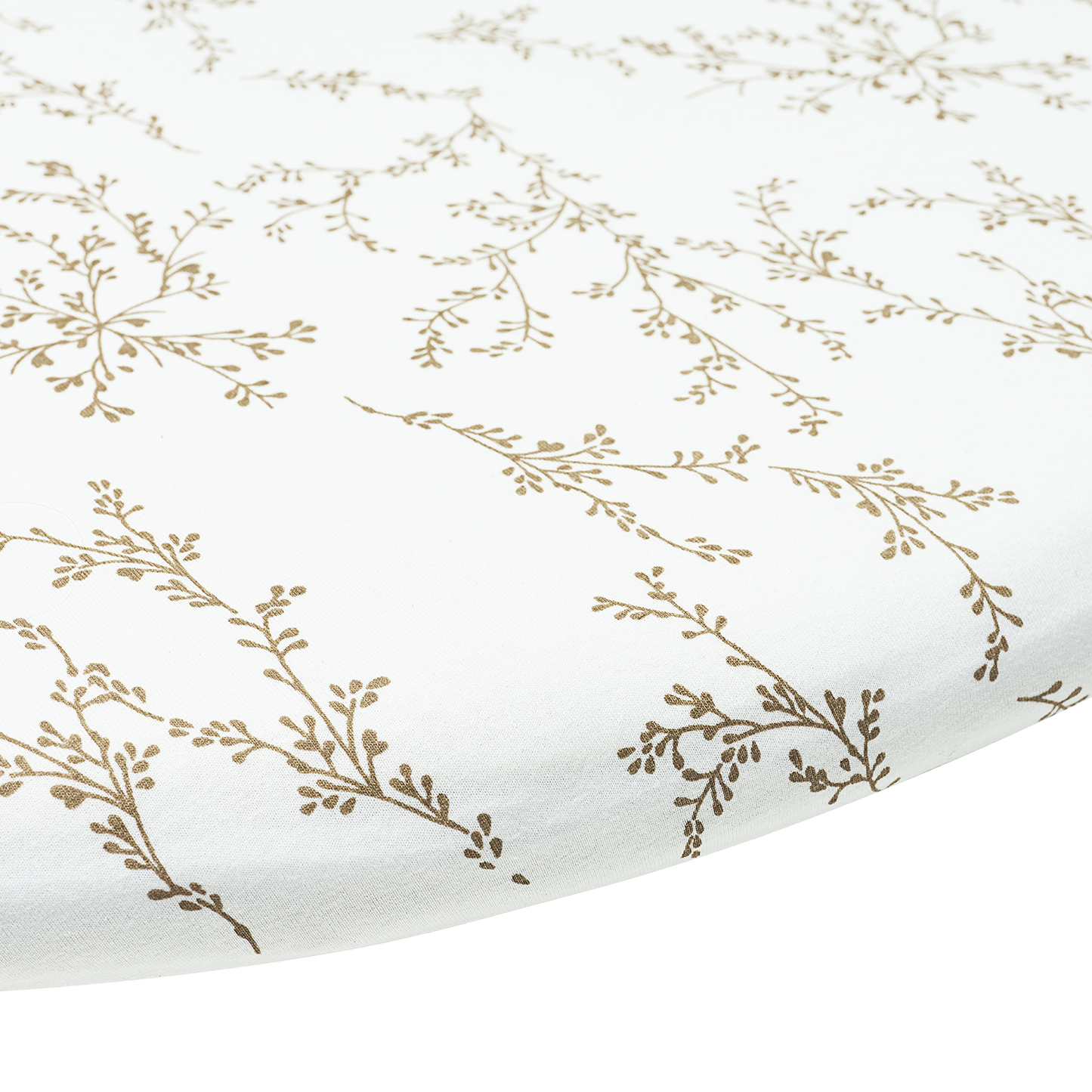 Meyco Spannbettlaken jersey print Branches Sand