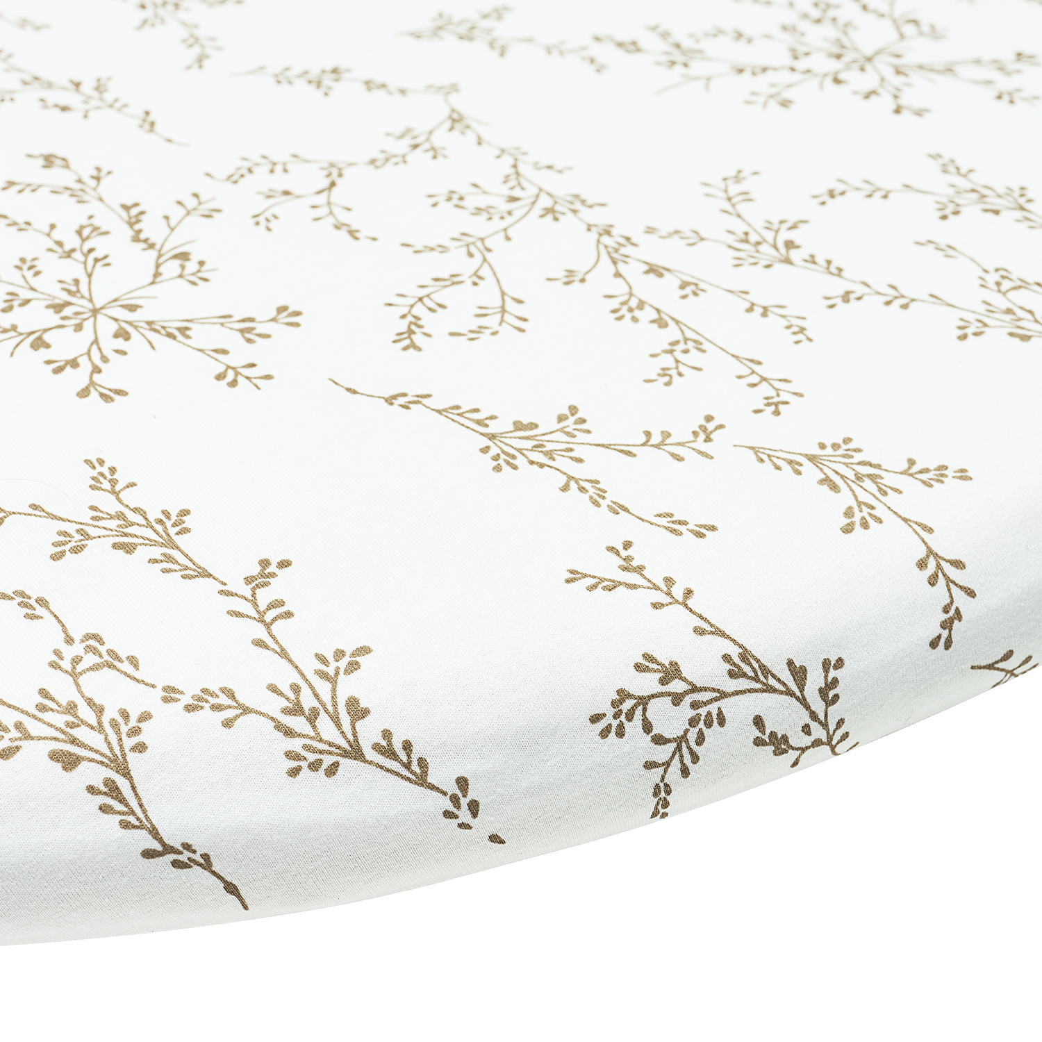 Meyco Spannbettlaken jersey print Branches Sand