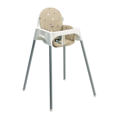 Meyco Sitzverkleiner Kinderhochstuhl für IKEA model Forest Animals Sand
