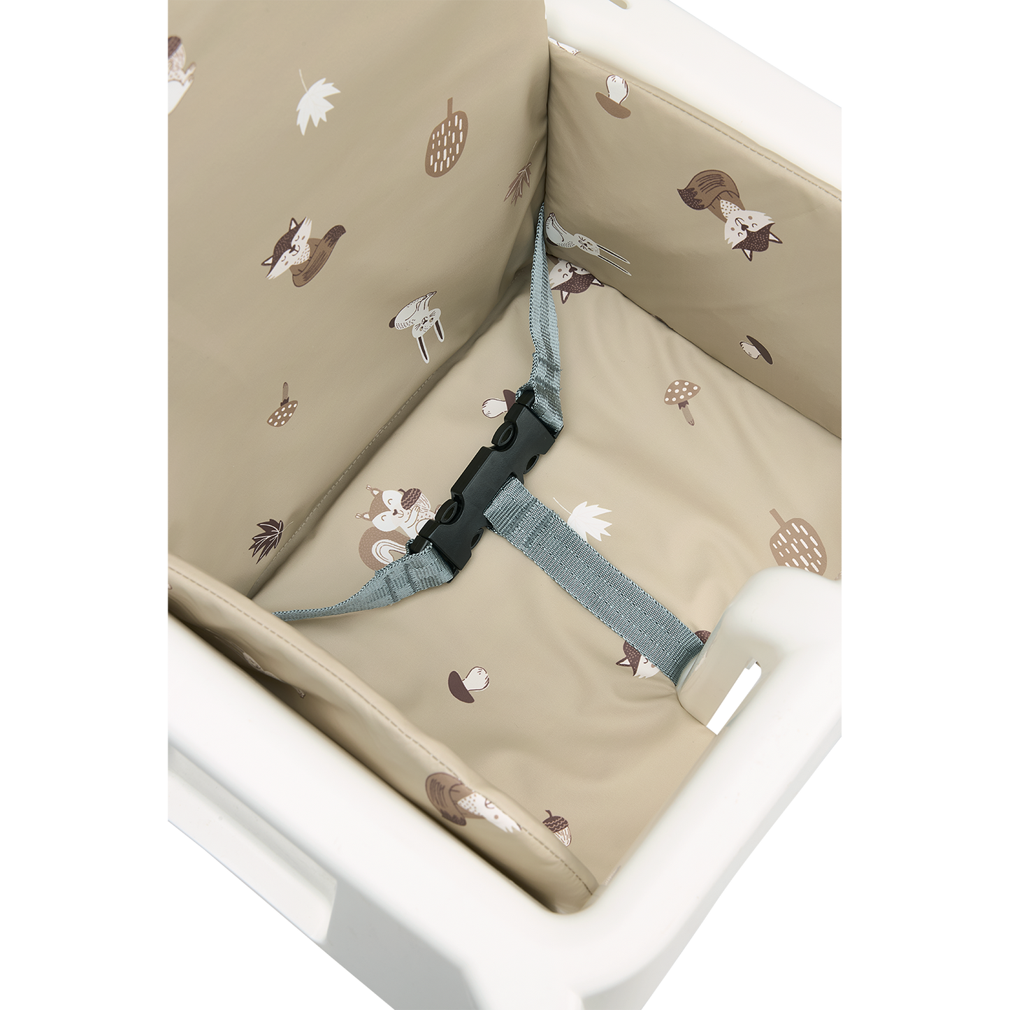 Meyco Sitzverkleiner Kinderhochstuhl für IKEA model Forest Animals Sand