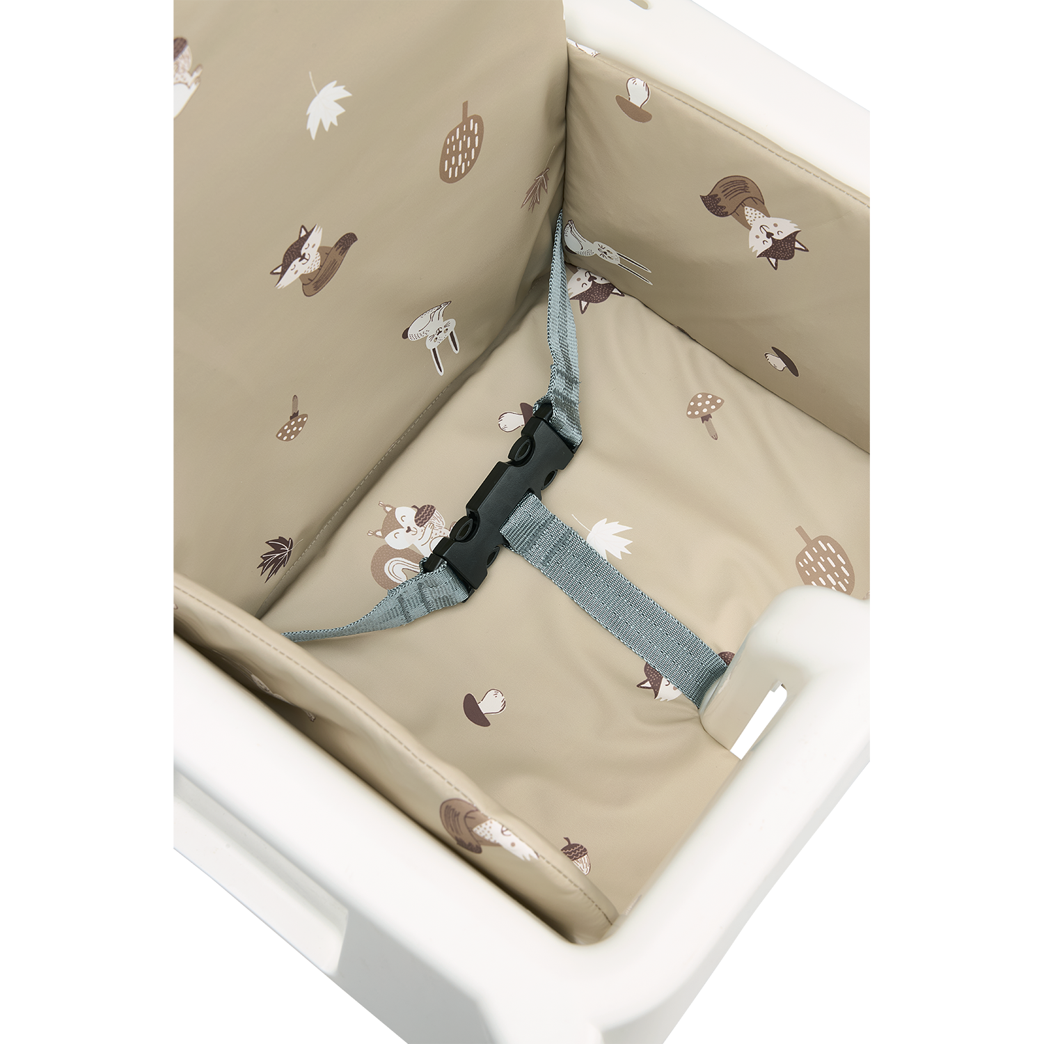 Meyco Sitzverkleiner Kinderhochstuhl für IKEA model Forest Animals Sand