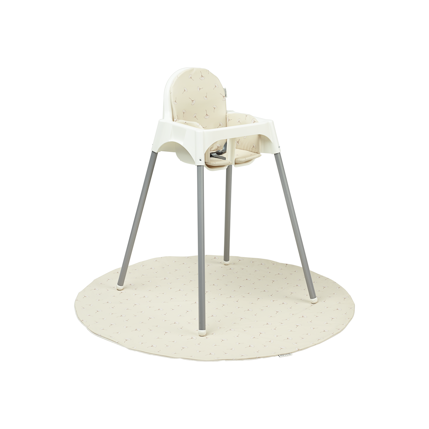 Meyco Sitzverkleiner Kinderhochstuhl für IKEA model Ginkgo Soft sand