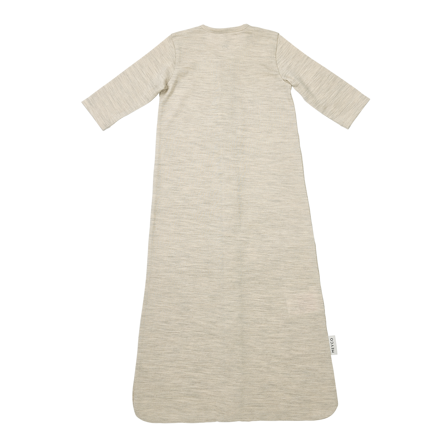 Meyco Schlafsack mit Ärmel Merinowolle Sand Melange