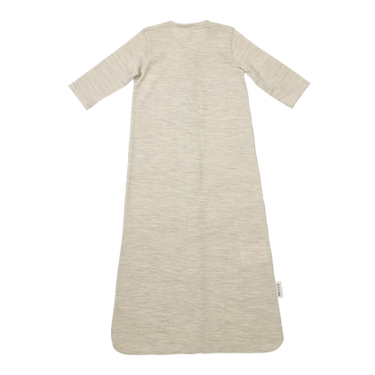 Meyco Schlafsack mit Ärmel Merinowolle Sand Melange