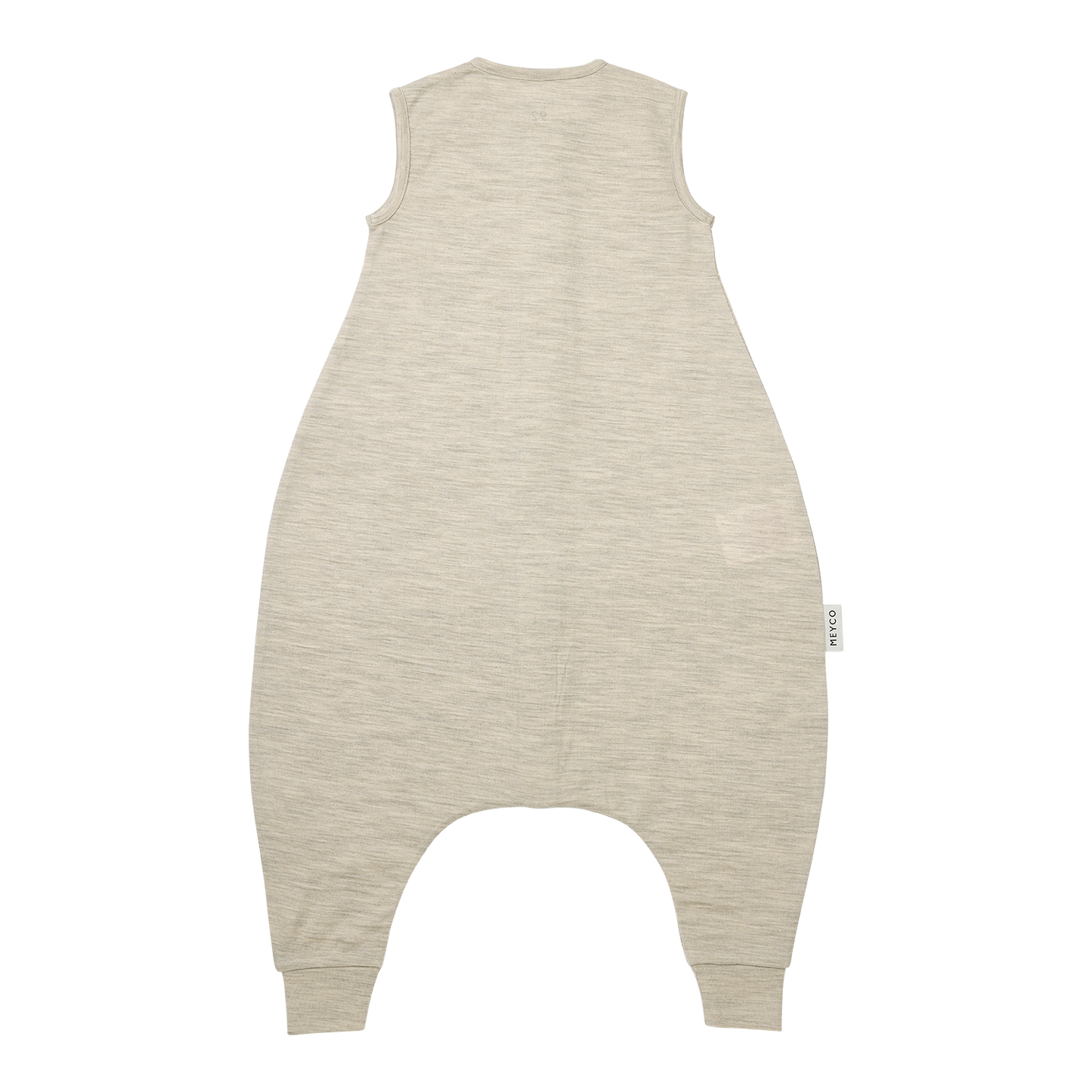 Meyco Schlafsack Jumper ohne Ärmel Merinowolle Sand Melange