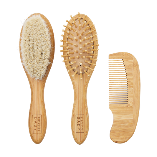 Meyco Friseurset Bambus 3-teilig Natural Studio