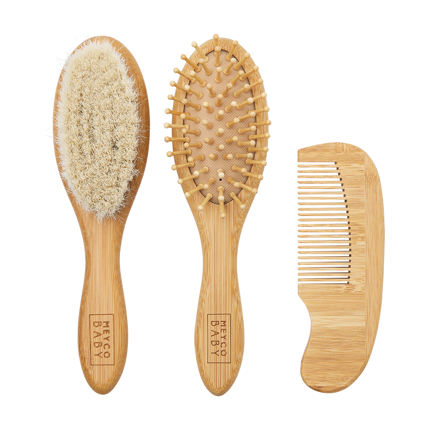 Meyco Friseurset Bambus 3-teilig Natural Studio