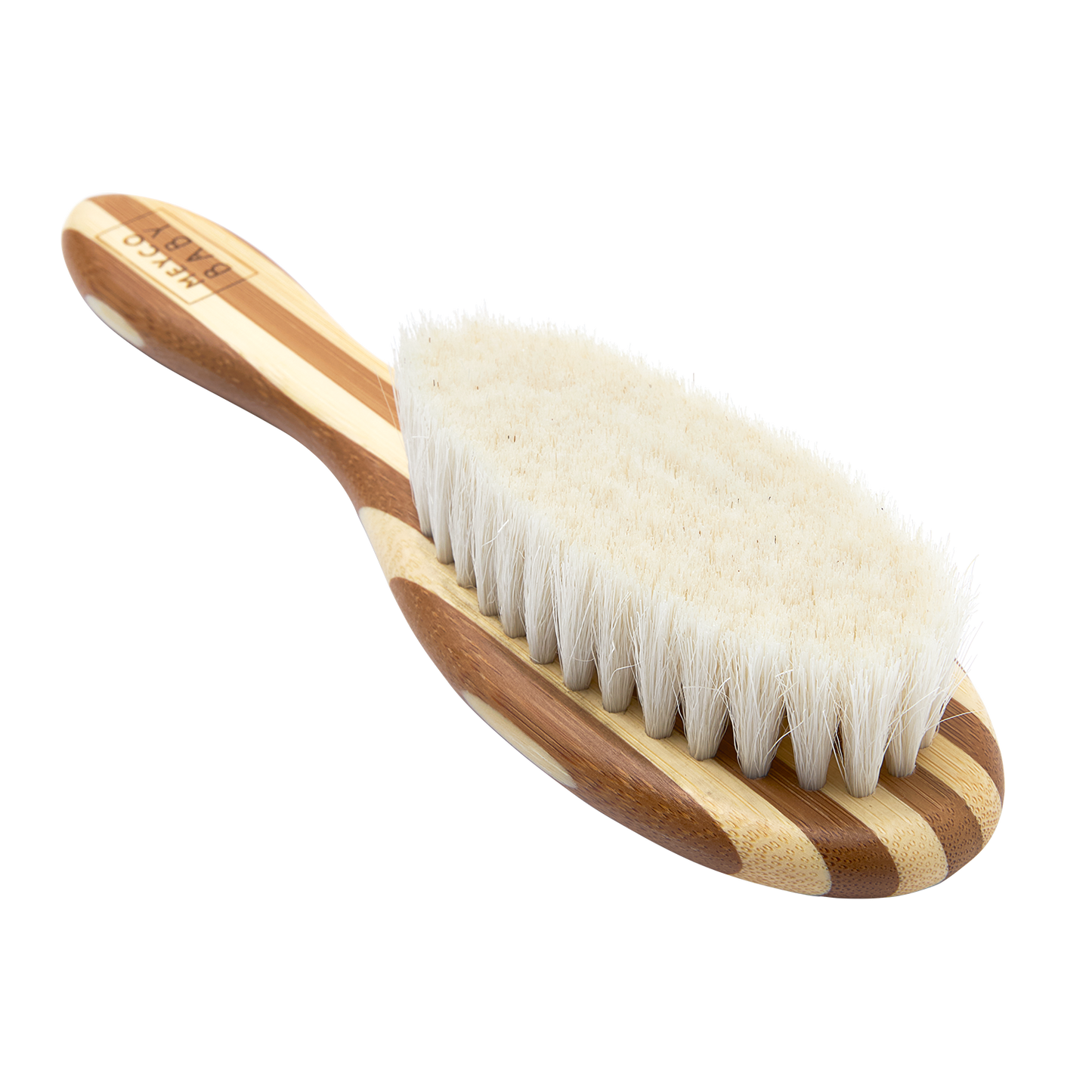 Meyco Friseurset Bambus 3-teilig Stripe Natural/Walnut