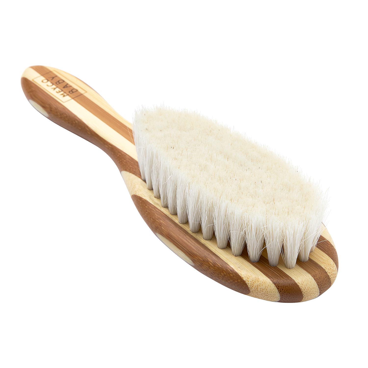 Meyco Friseurset Bambus 3-teilig Stripe Natural/Walnut