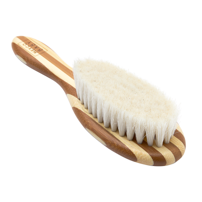 Meyco Friseurset Bambus 3-teilig Stripe Natural/Walnut