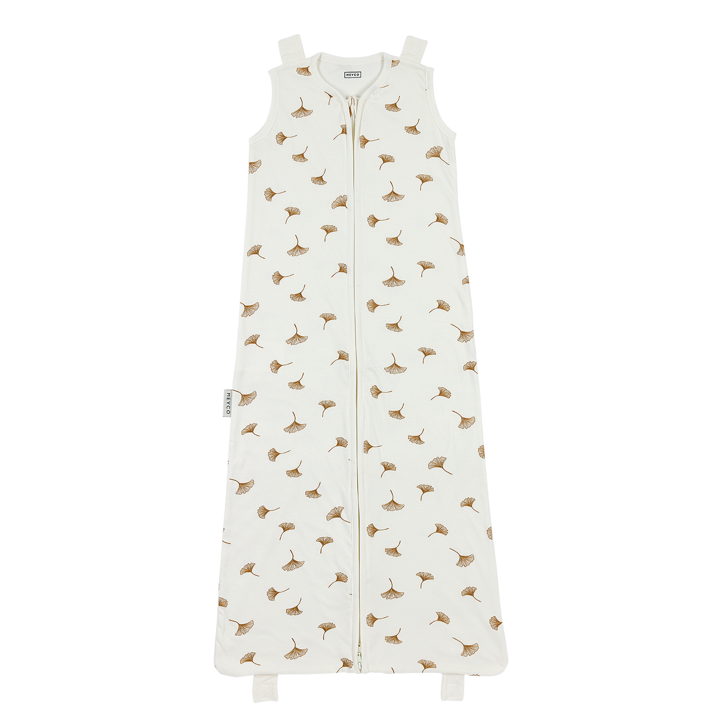 Meyco Ganzjahresschlafsack Deluxe interlock jersey Ginkgo Soft sand