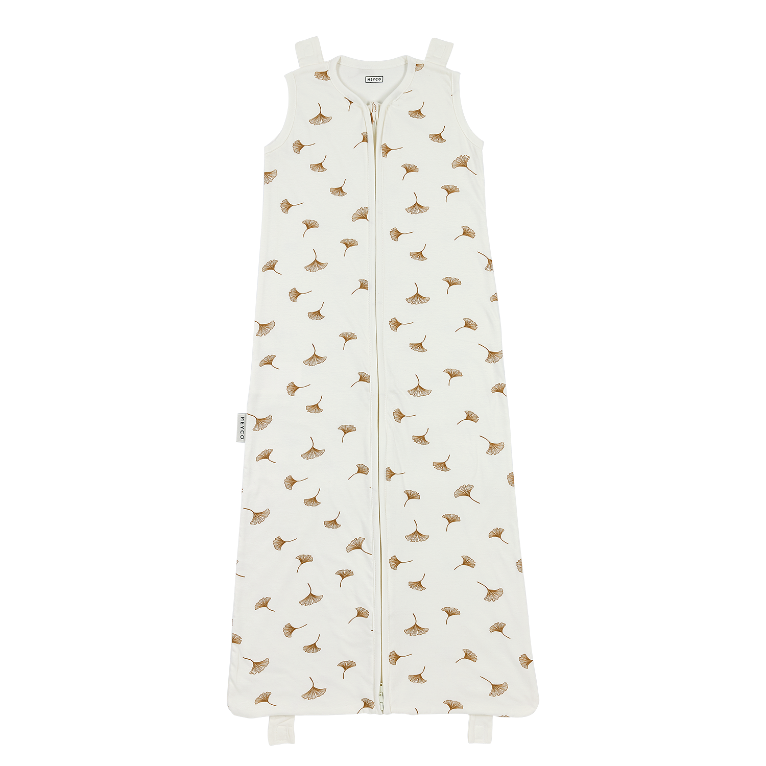 Meyco Ganzjahresschlafsack Deluxe interlock jersey Ginkgo Soft sand