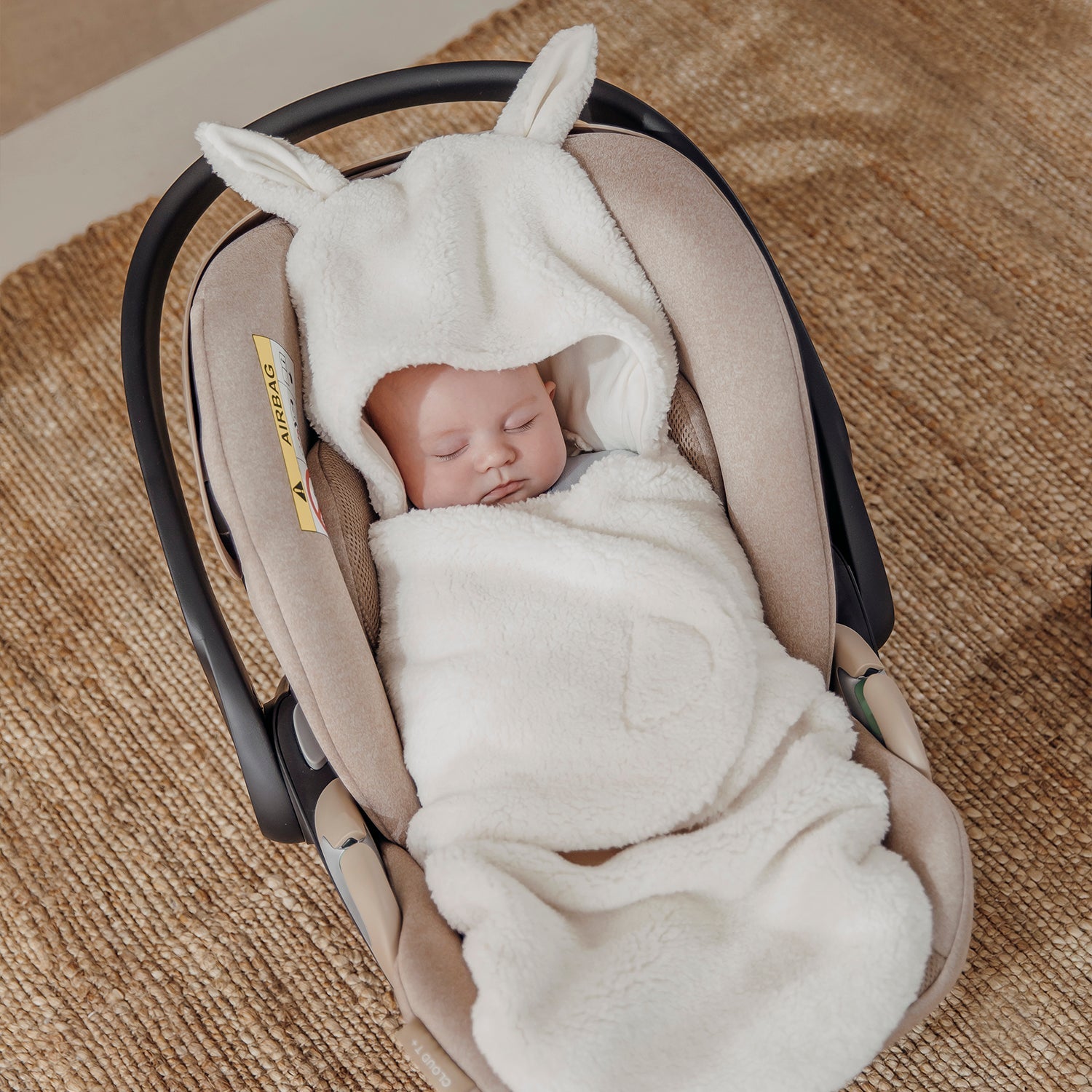 Meyco Wickeldecke Teddy Rabbit Natural