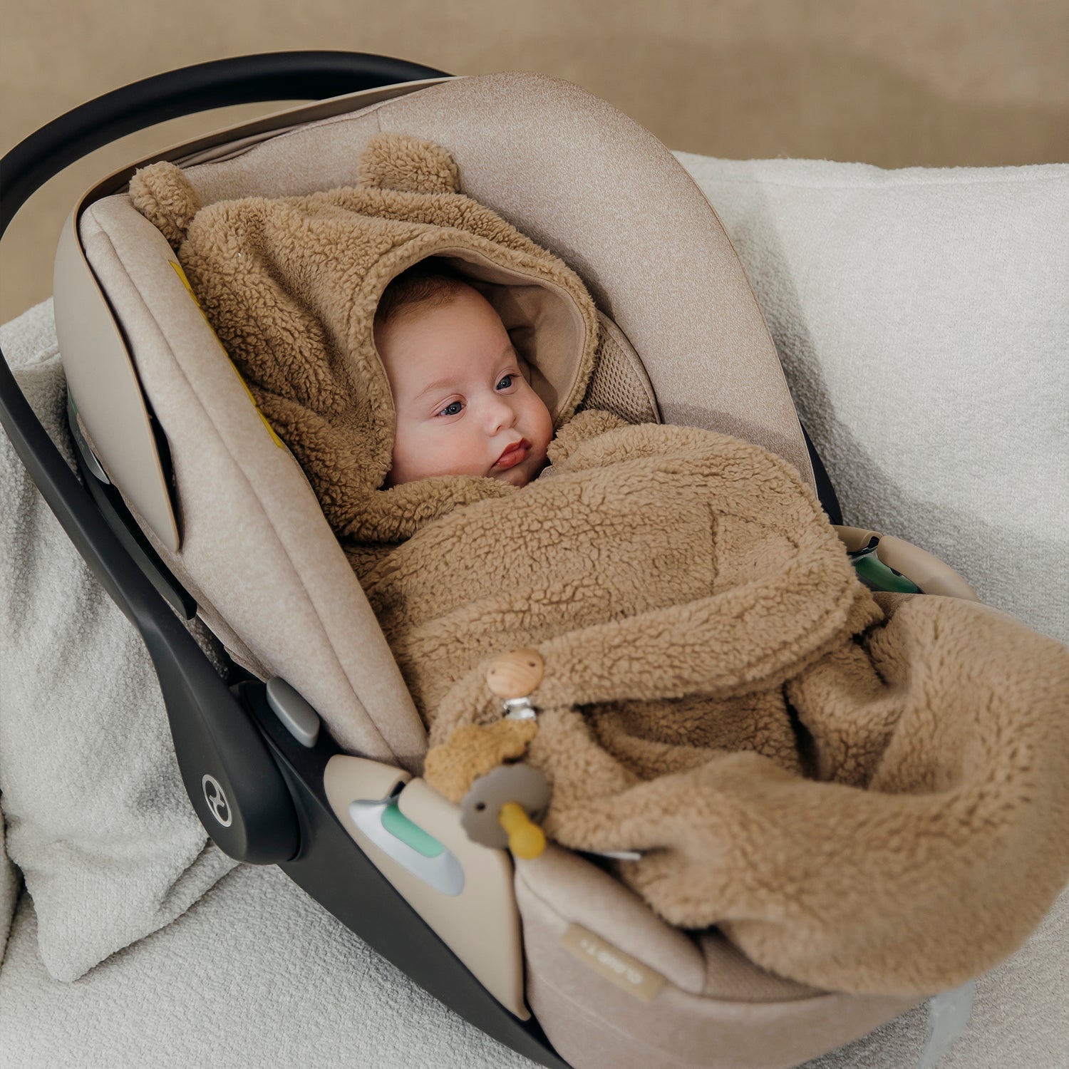 Meyco Wickeldecke Teddy Bear Warm Brown