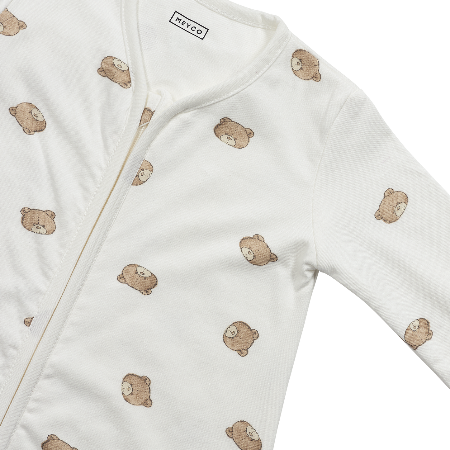 Meyco Schlafsack rund mit Ärmel jersey Bear Multicolor