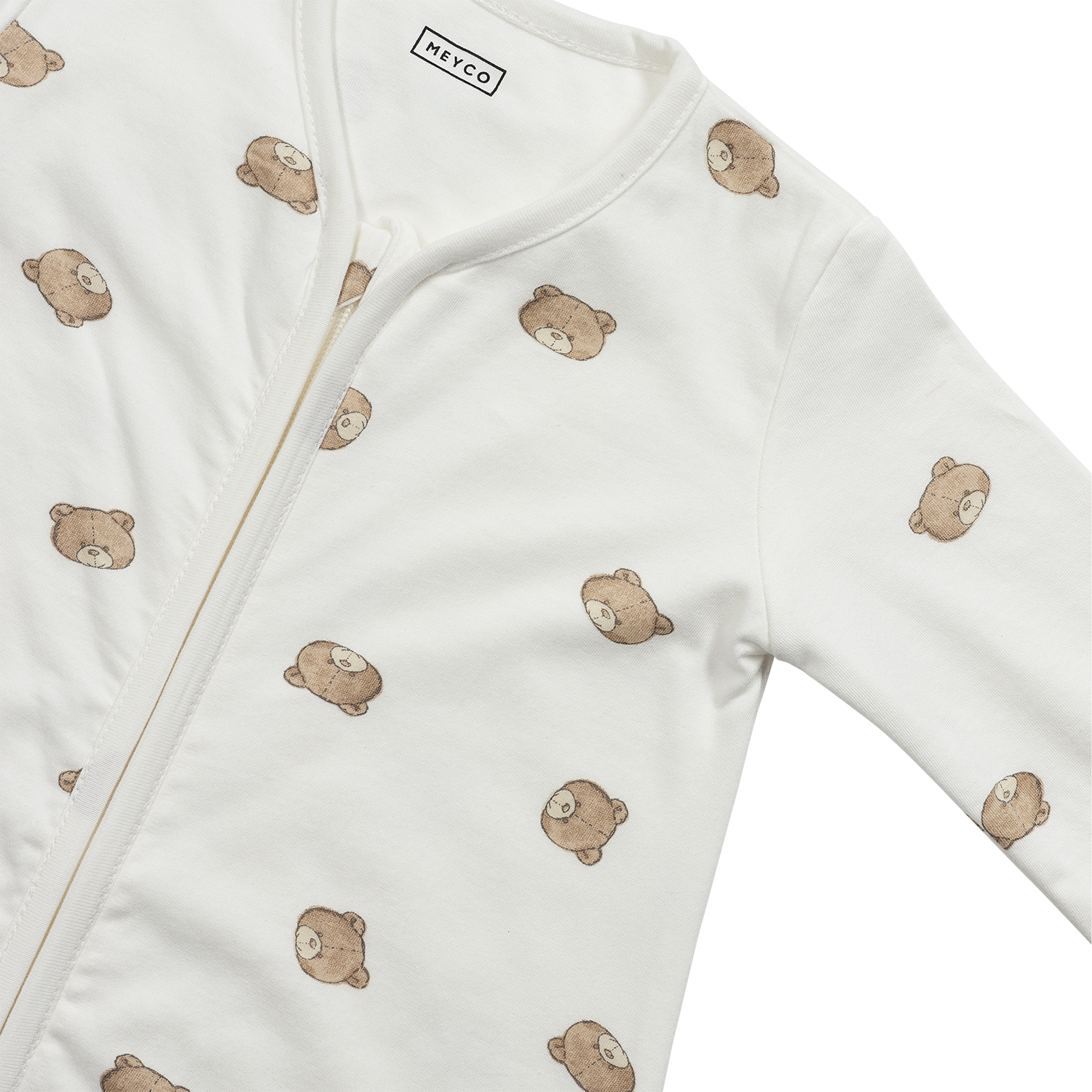 Meyco Schlafsack rund mit Ärmel jersey Bear Multicolor