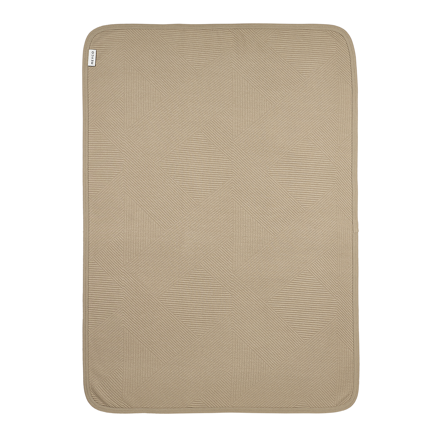 Meyco Decke gebreid jacquard - Pure Taupe Pure Taupe