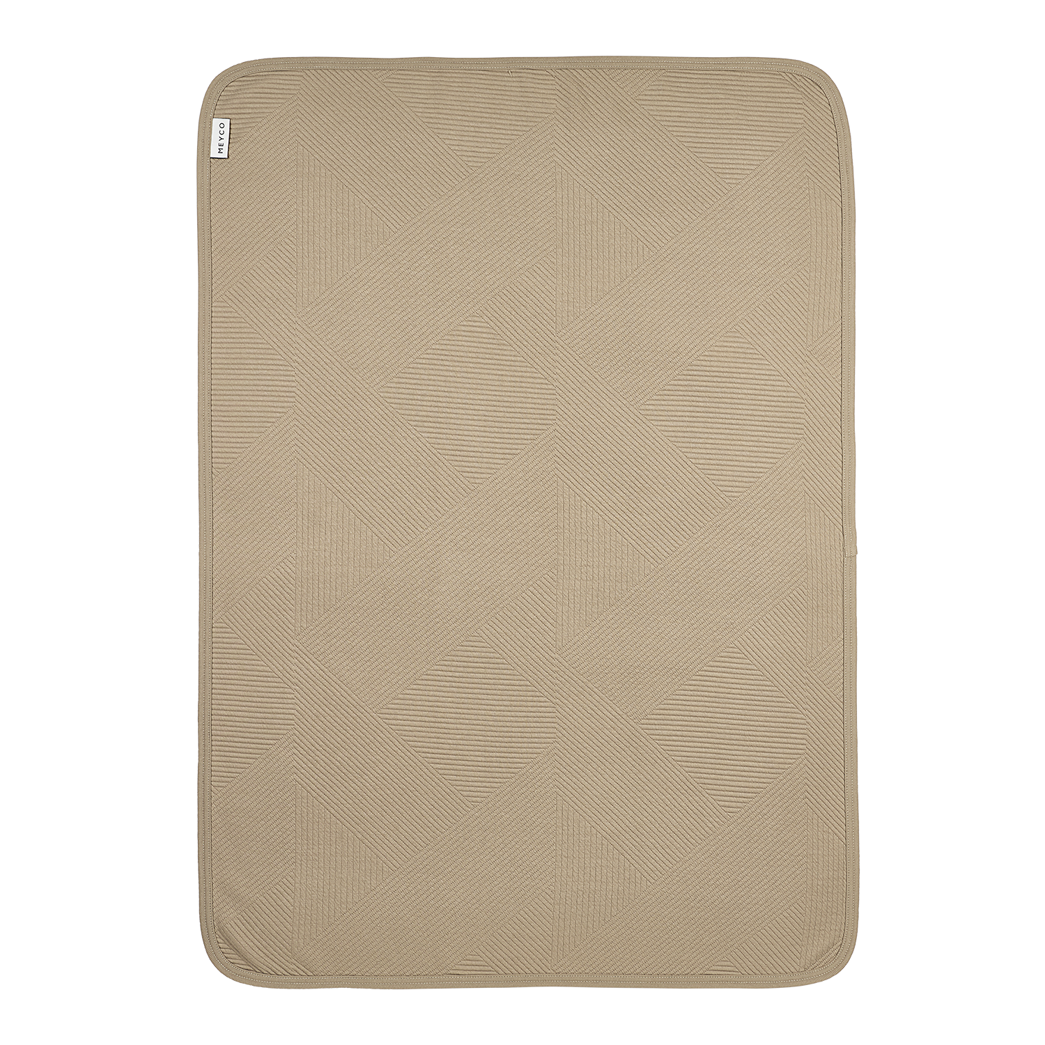 Meyco Decke gebreid jacquard - Pure Taupe Pure Taupe