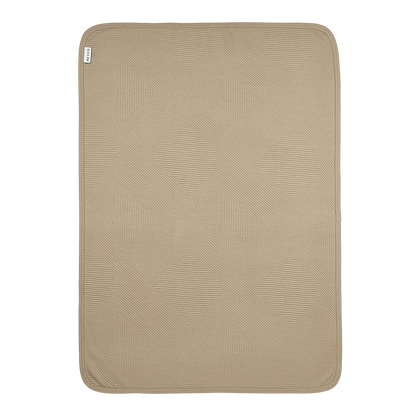 Meyco Decke gebreid jacquard - Pure Taupe Pure Taupe