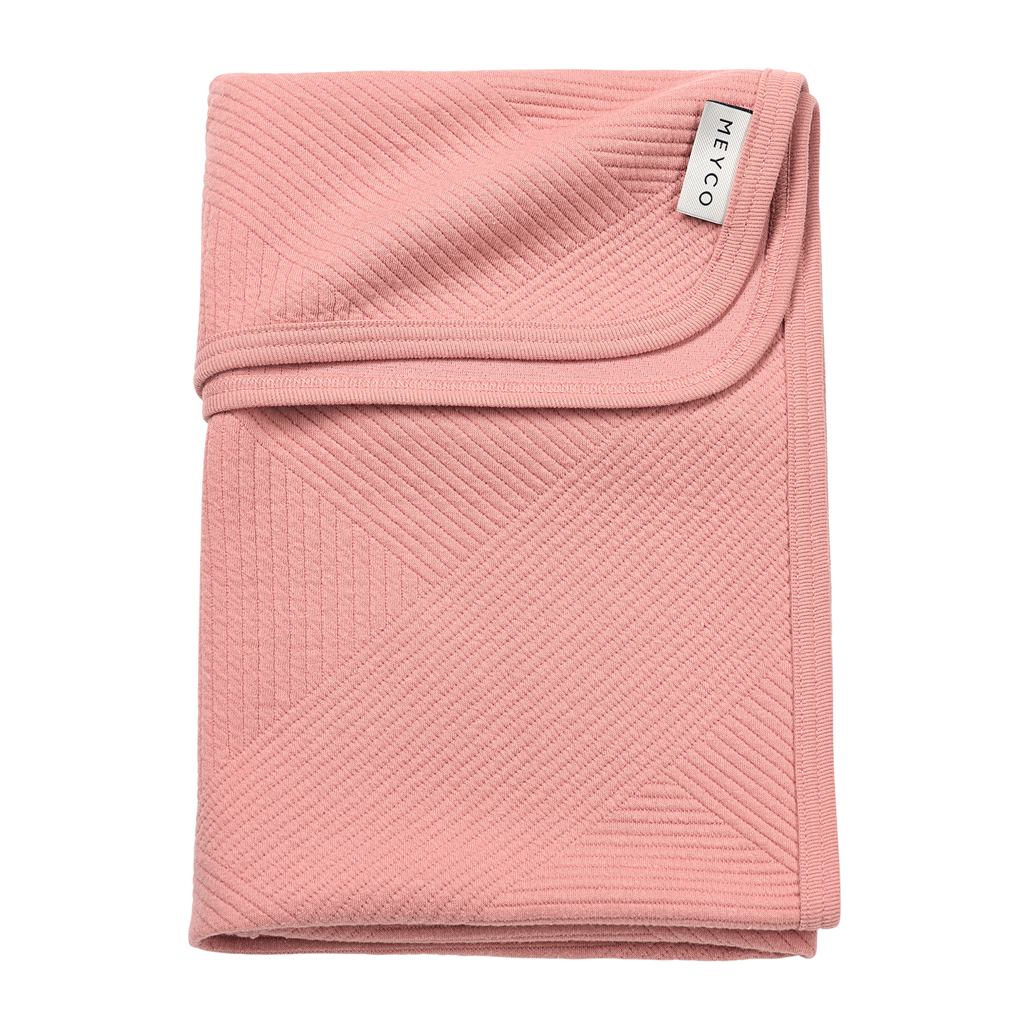 Meyco Decke gebreid jacquard - Pure Rose Pure Rose Studio