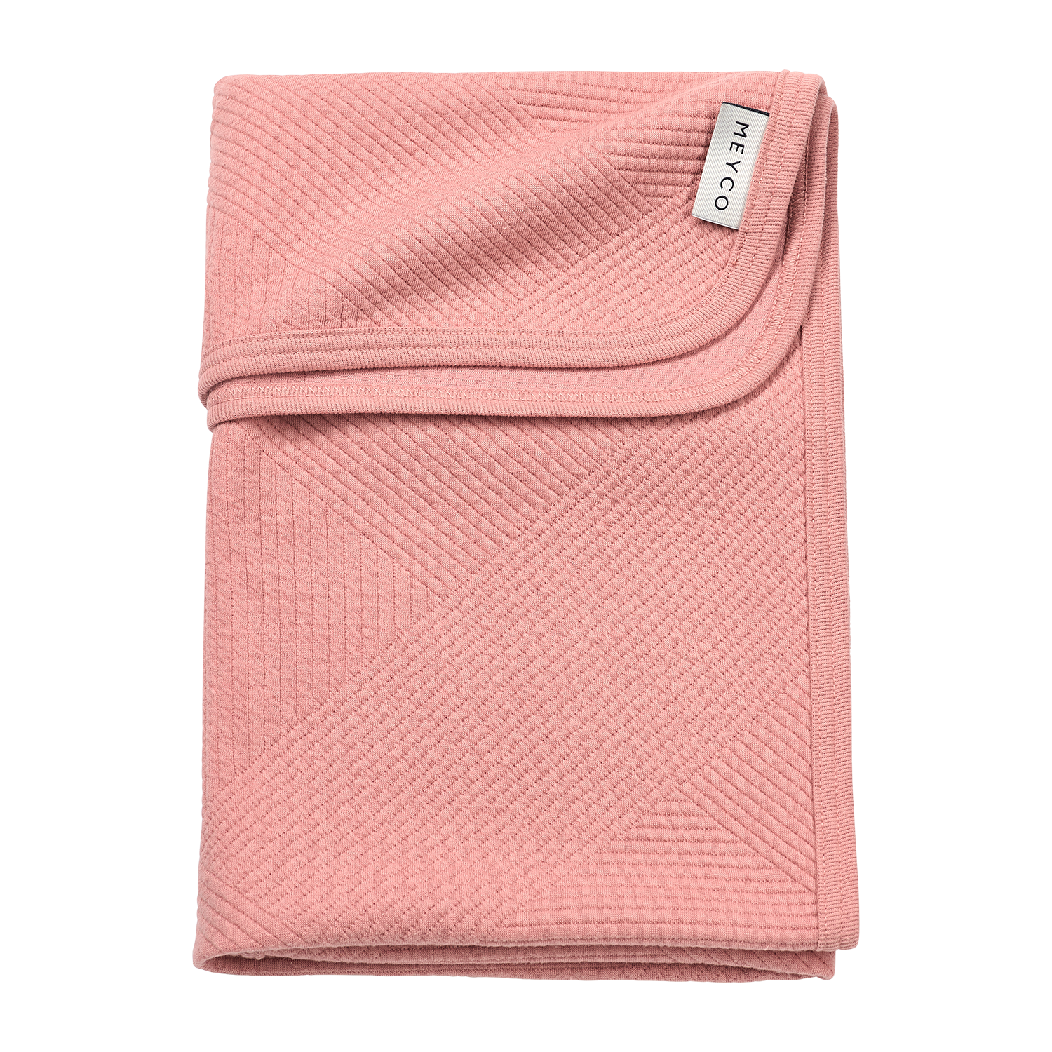 Meyco Decke gebreid jacquard - Pure Rose Pure Rose Studio