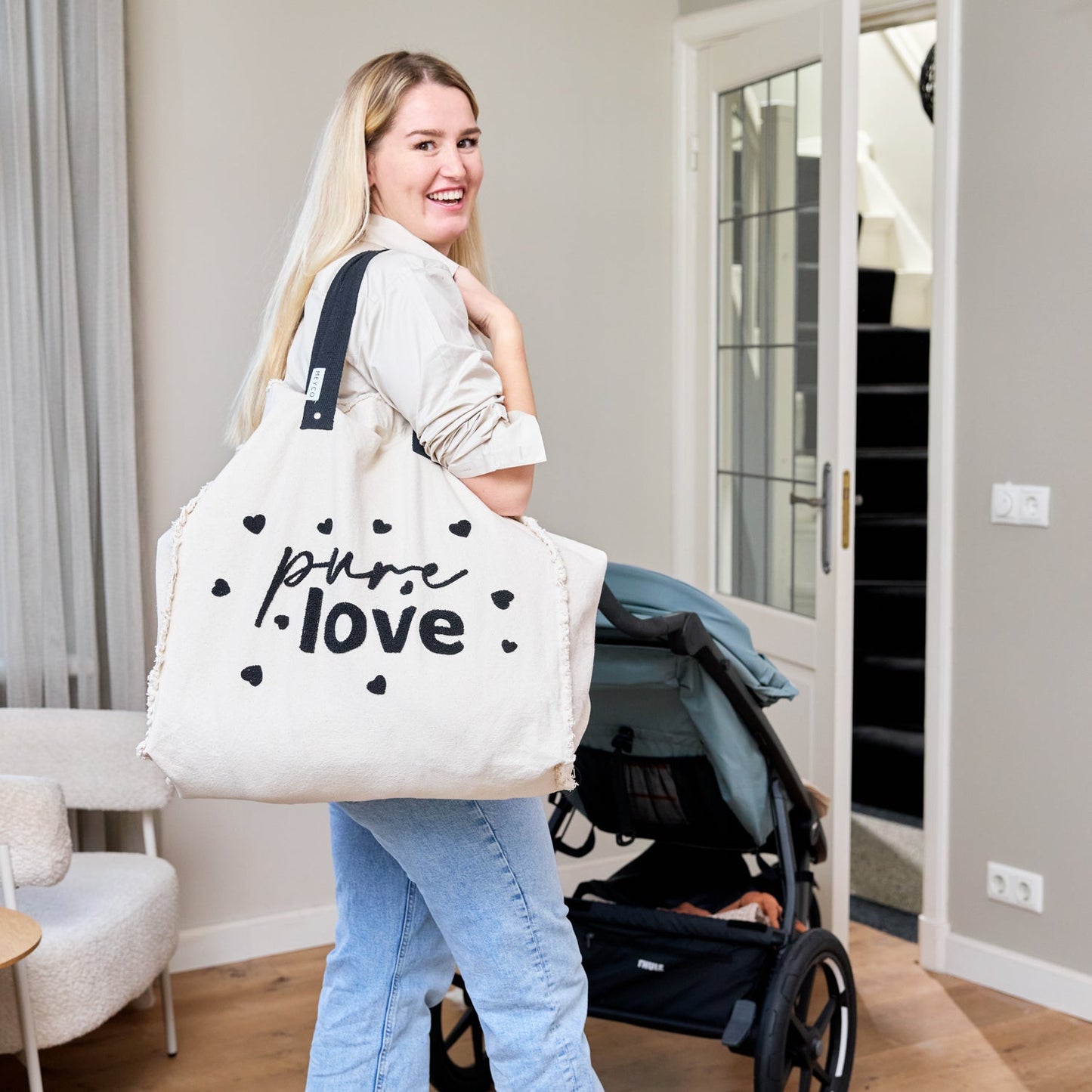 Meyco Tasche Pure Love Nature