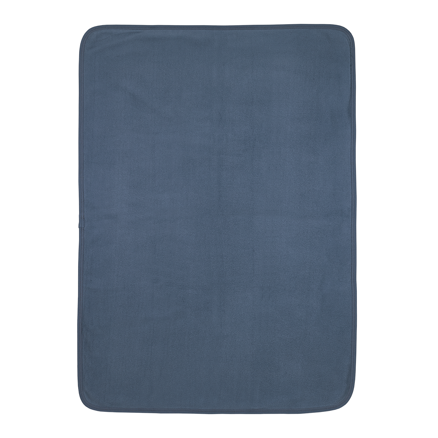 Meyco Decke gebreid jacquard flannel - Pure Indigo Pure Indigo