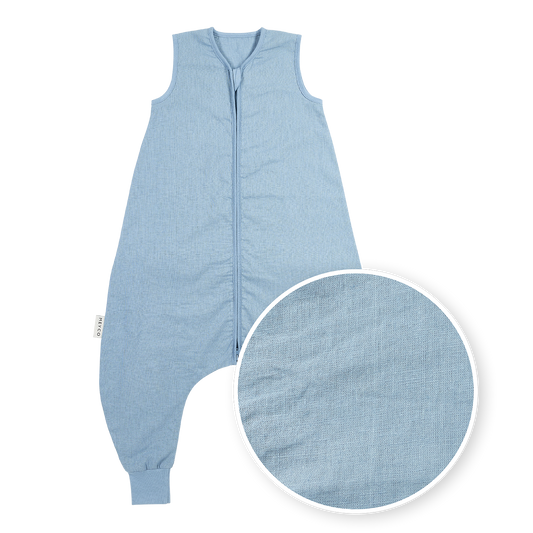 Meyco Schlafsack Jumper ungefüttert Leinen Jeans Blue Studio