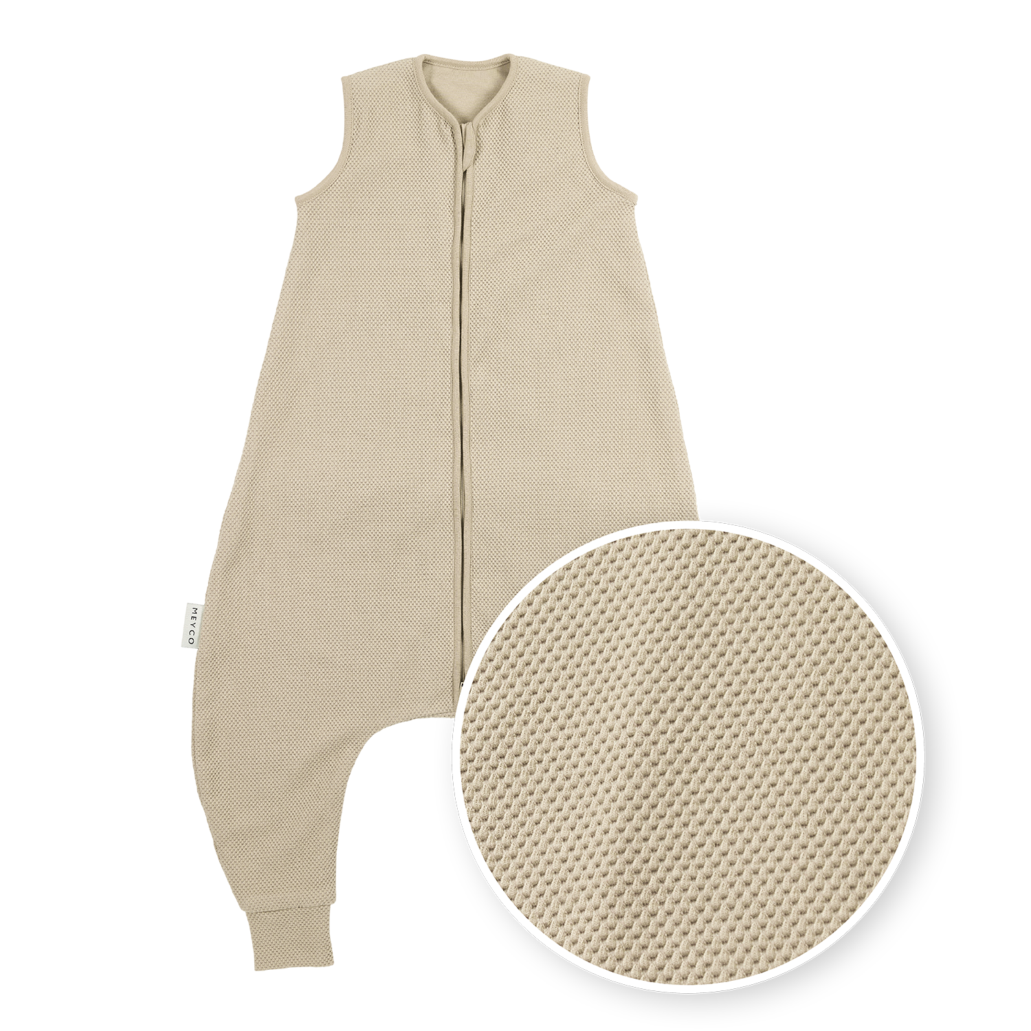Meyco Schlafsack jumper ungefüttert Classic Sand Studio