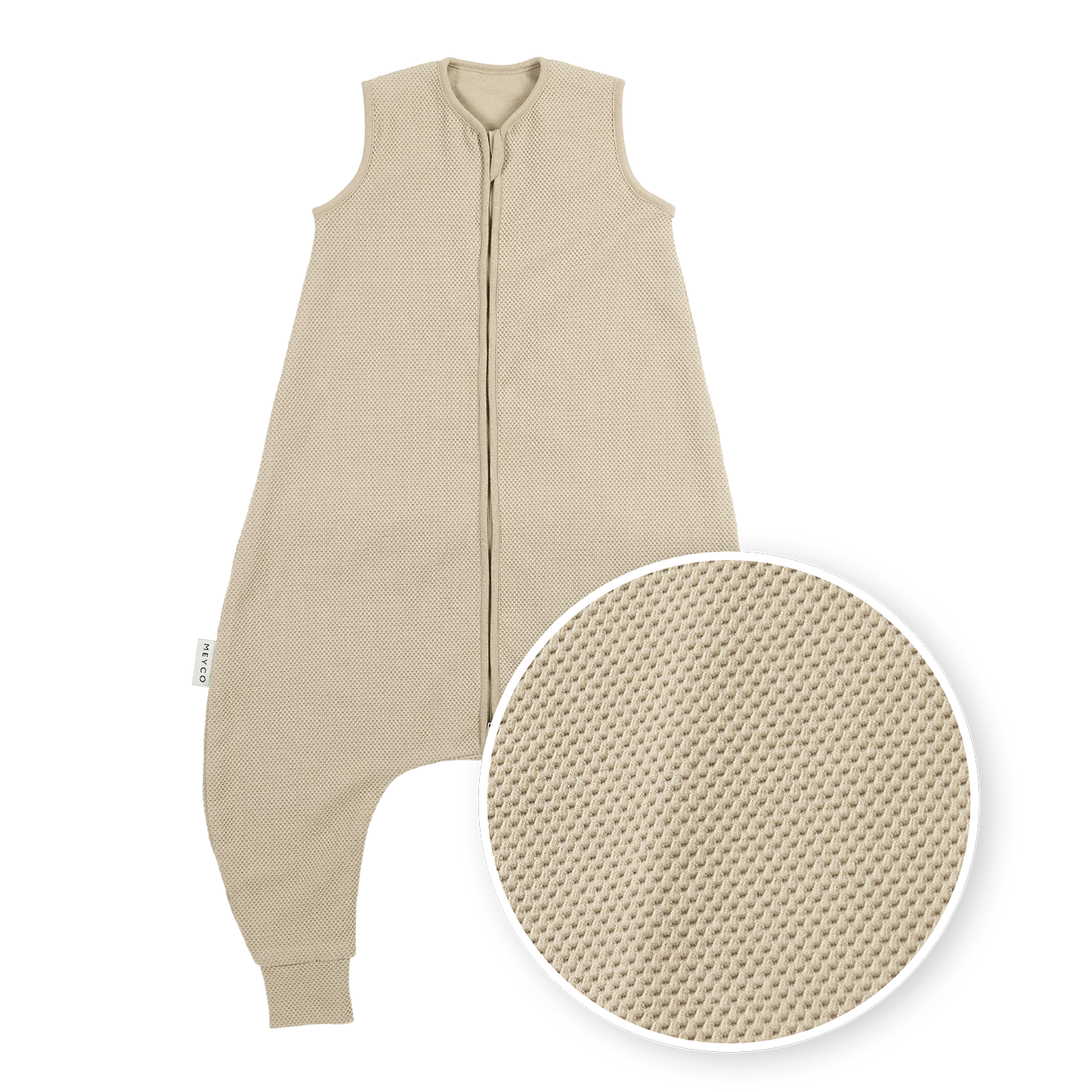 Meyco Schlafsack jumper ungefüttert Classic Sand Studio