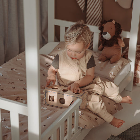 Meyco Schlafsack jumper ungefüttert Classic Sand