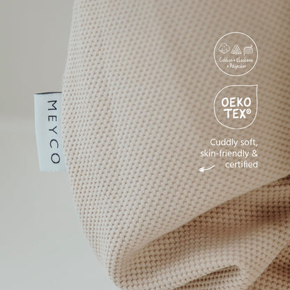Meyco Schlafsack jumper ungefüttert Classic Sand
