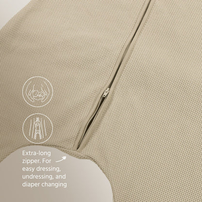 Meyco Schlafsack jumper ungefüttert Classic Sand