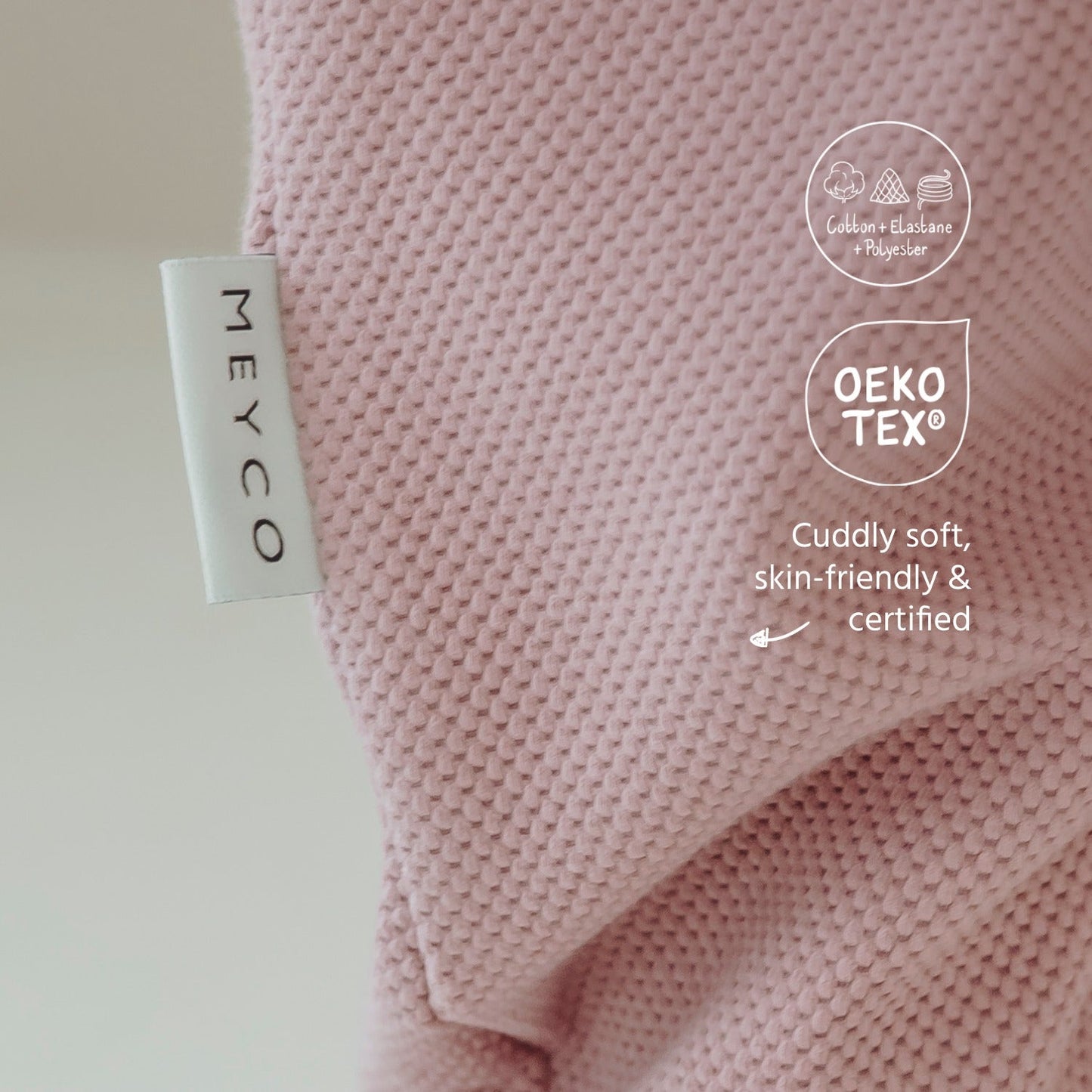 Meyco Schlafsack jumper ungefüttert Classic Purple Pink