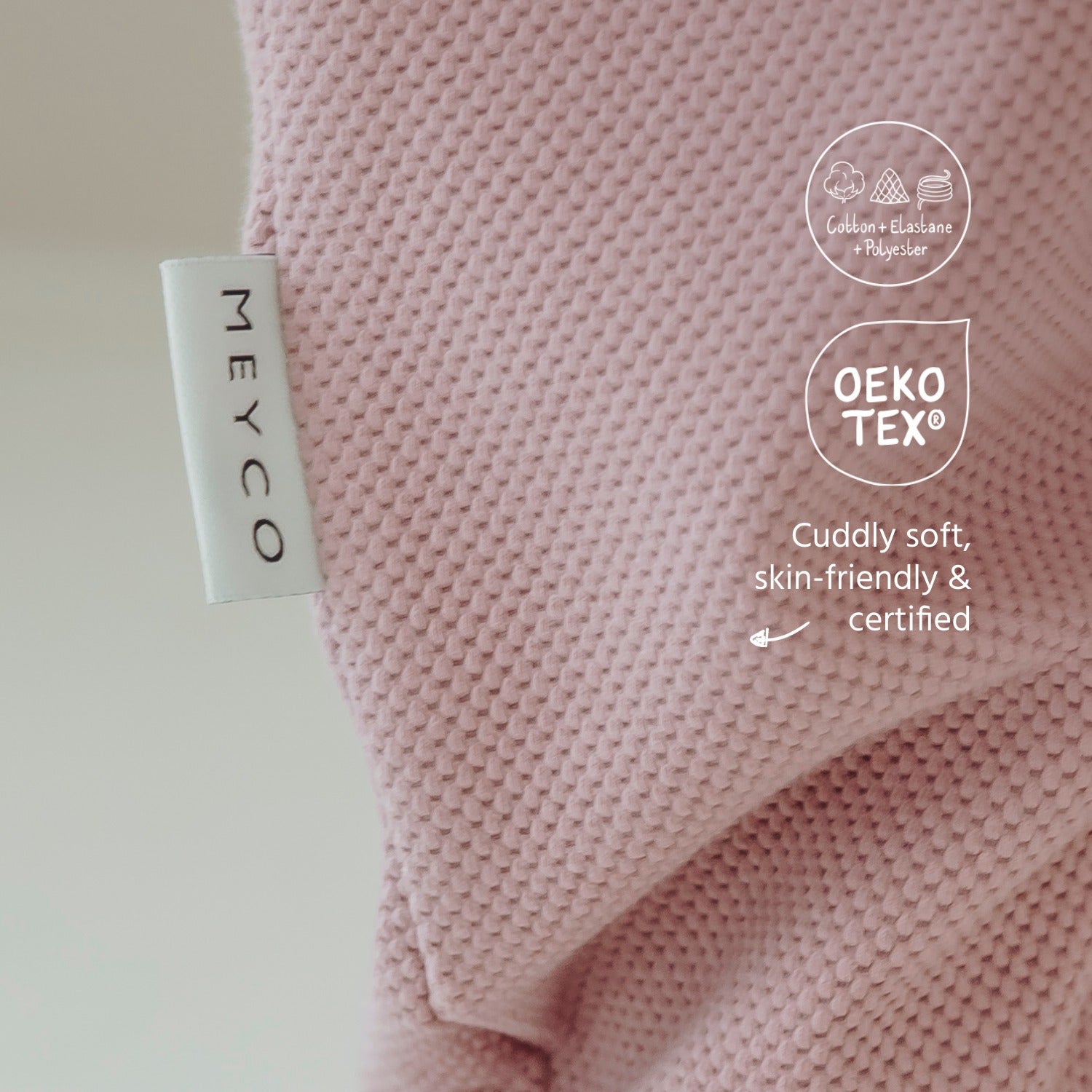Meyco Schlafsack jumper ungefüttert Classic Purple Pink