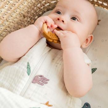 Done by Deer Beißring 2er Set deer friends Senfgelb Rosa