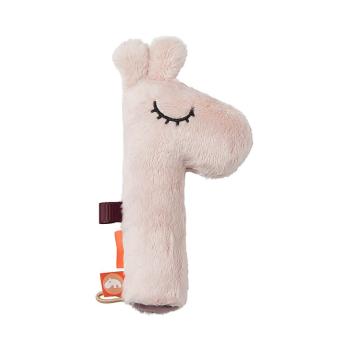 Done by Deer Quietsche Rassel Raffi Farbe Rosa Powder Detailansicht