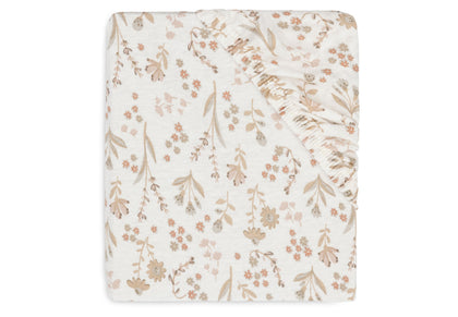 Jollein Spannbettlaken - Jersey - Bloomy