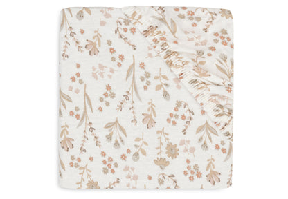 Jollein Spannbettlaken - Jersey - Bloomy